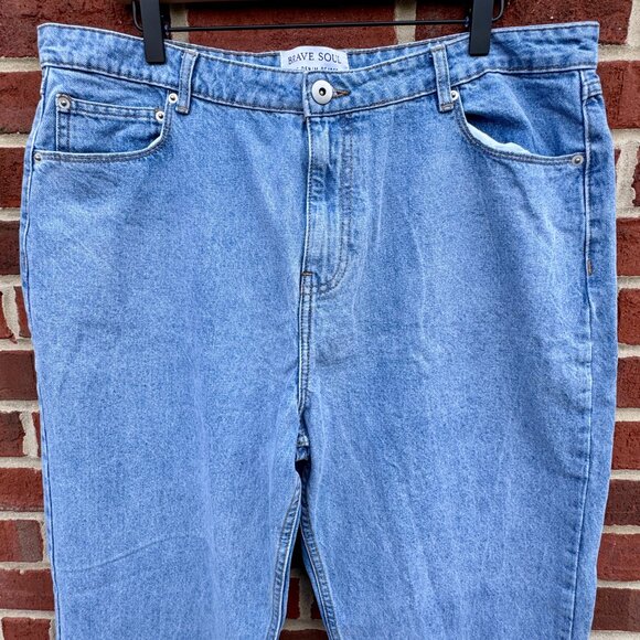 Brave Soul Jeans Womens Size 20 The Denim ReSet High Waist - Picture 2 of 11